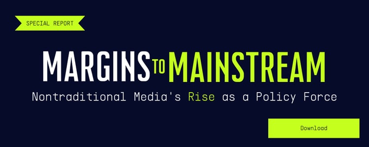 Margins to Mainstream Landing Page Banner